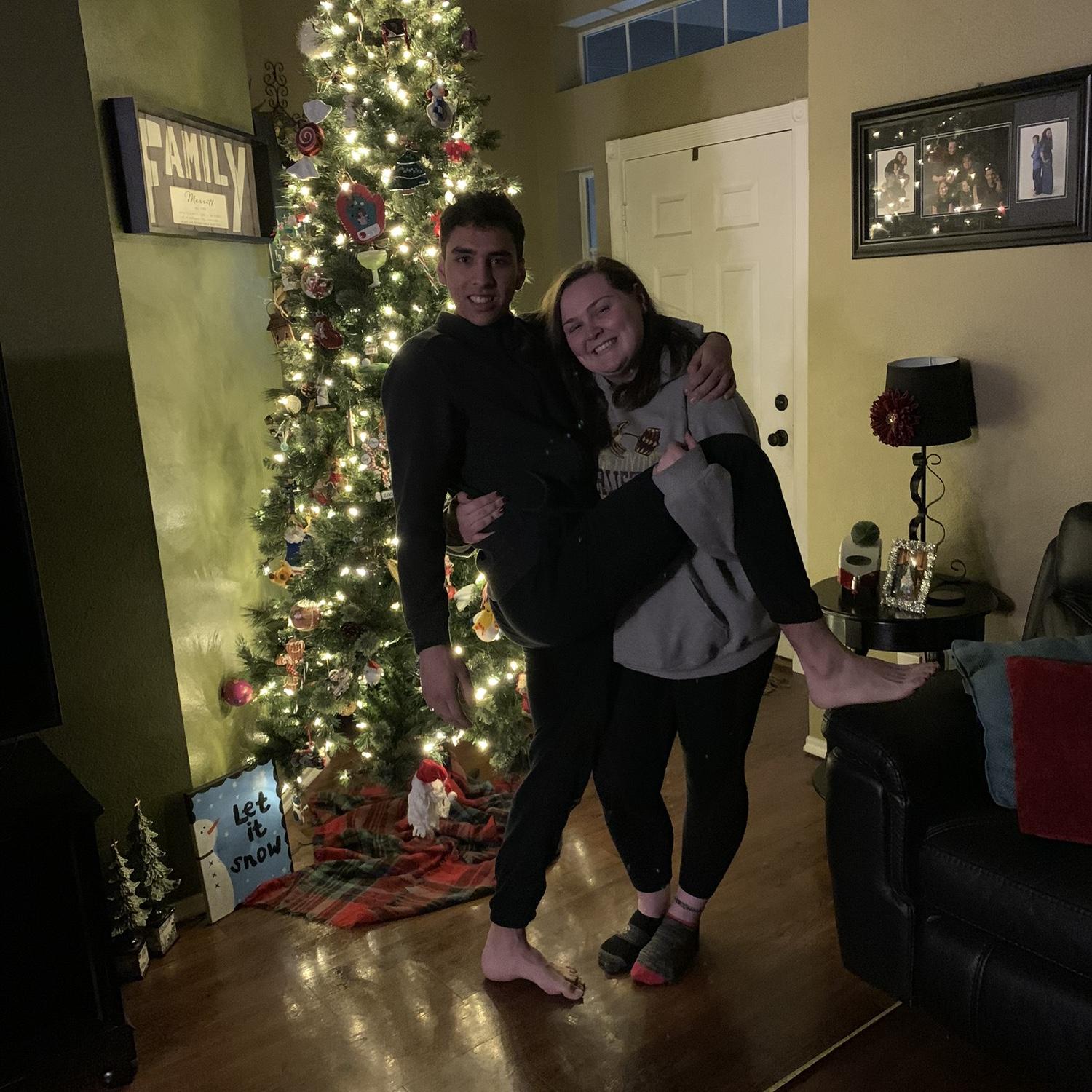 Our first Christmas together!