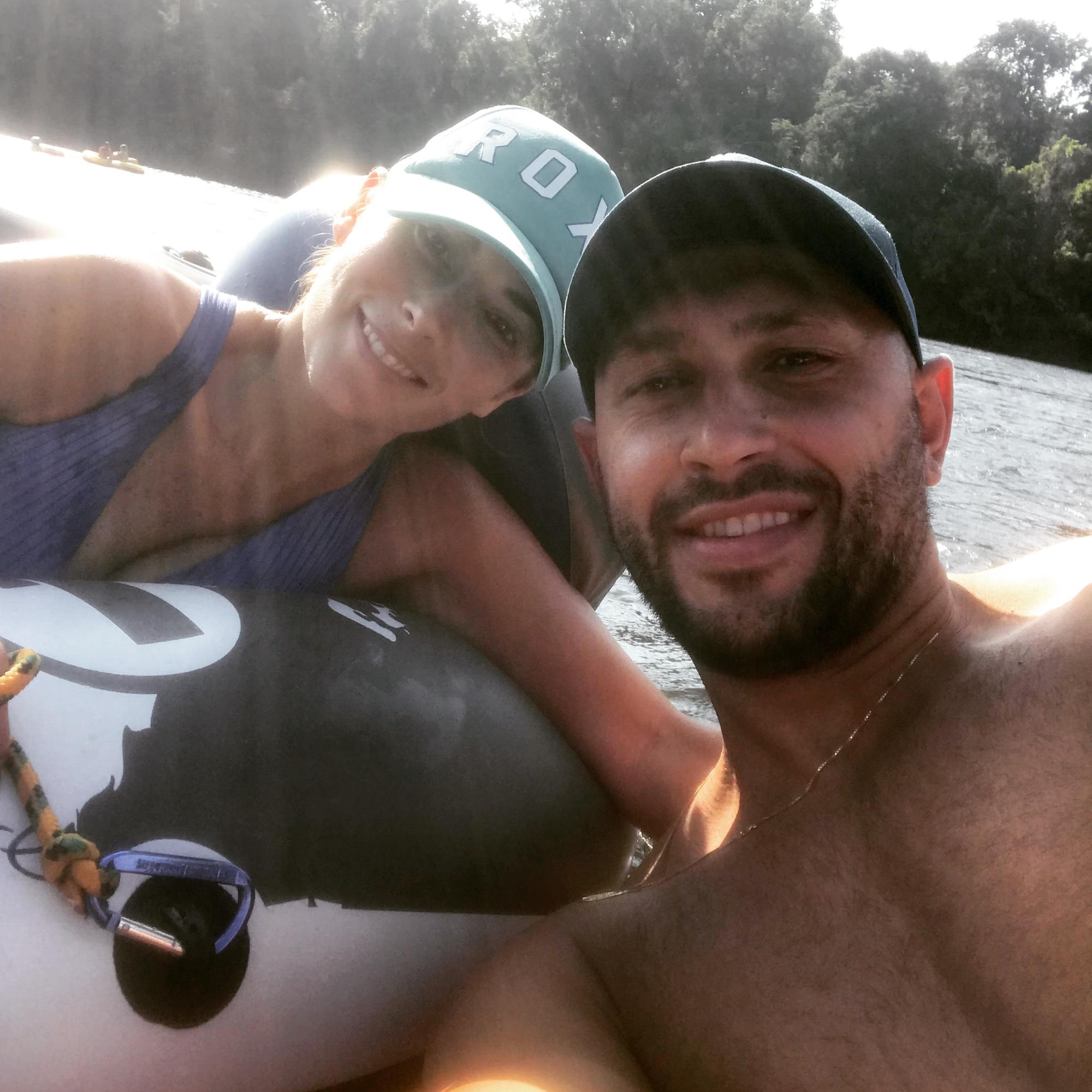 Tubing down the Catawba River