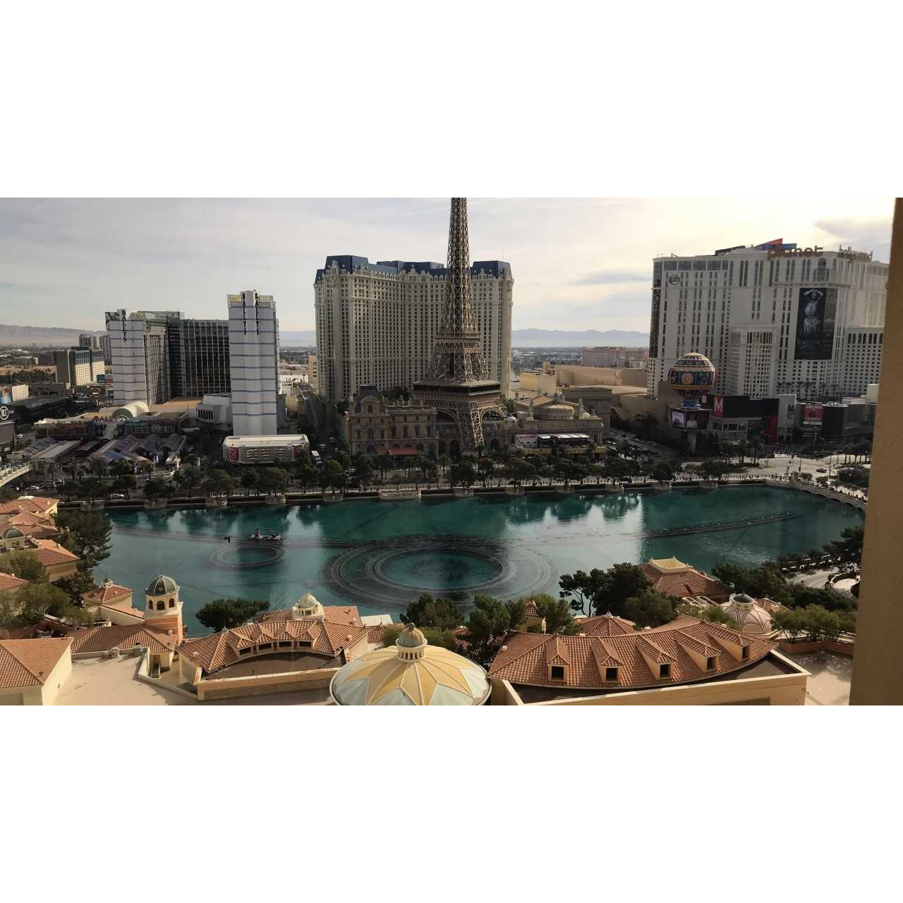 The view from the surprise hotel room in the Bellagio the weekend Jerry proposed
Las Vegas, NV
February 10, 2018