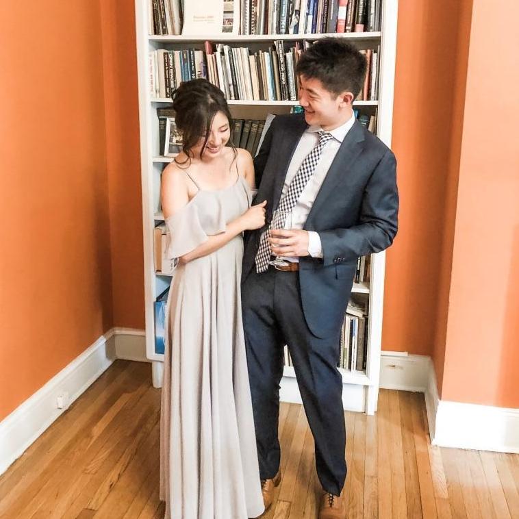 Celebrating one of Eunice's closest friends on her marriage in DC. Eunice is always emotional at weddings, but this one was extra meaningful! Let's all hope she holds it together for her own vows.