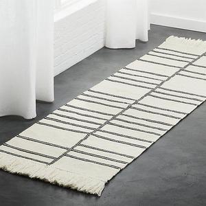 Eaton Ivory Geometric Runner 2.5'x8'