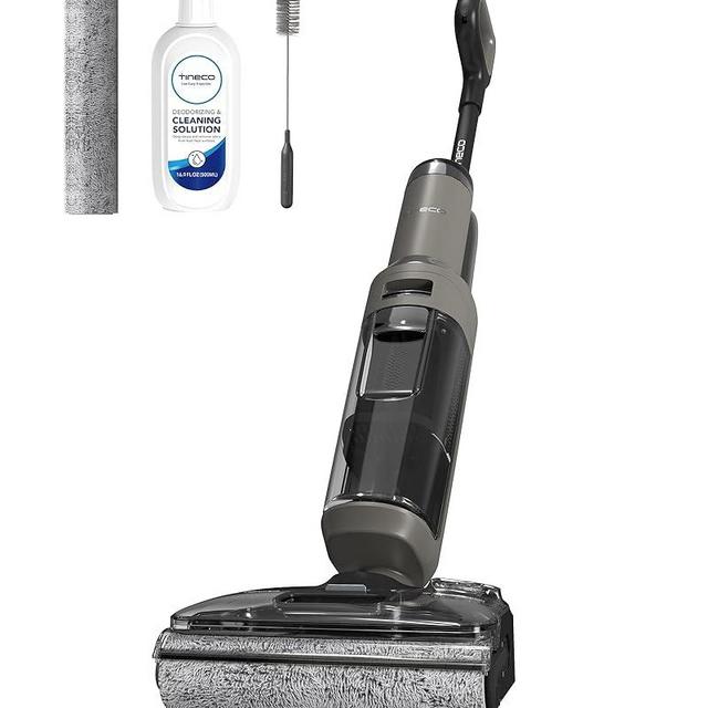 Tineco FLOOR ONE i6 Stretch Wet Dry Vacuum Cleaner, Vacuum & Mop All in One, 20kpa Powerful Suction, Up to 40 Minutes Runtime, 180° Lay-flat, Anti-Tangle Design, Full-path Self-cleaning&158℉ Flashdry