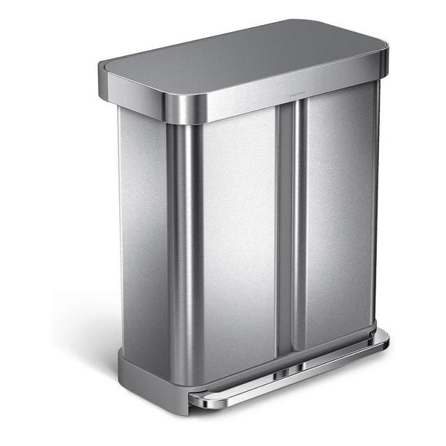 Dual Compartment Trash Can