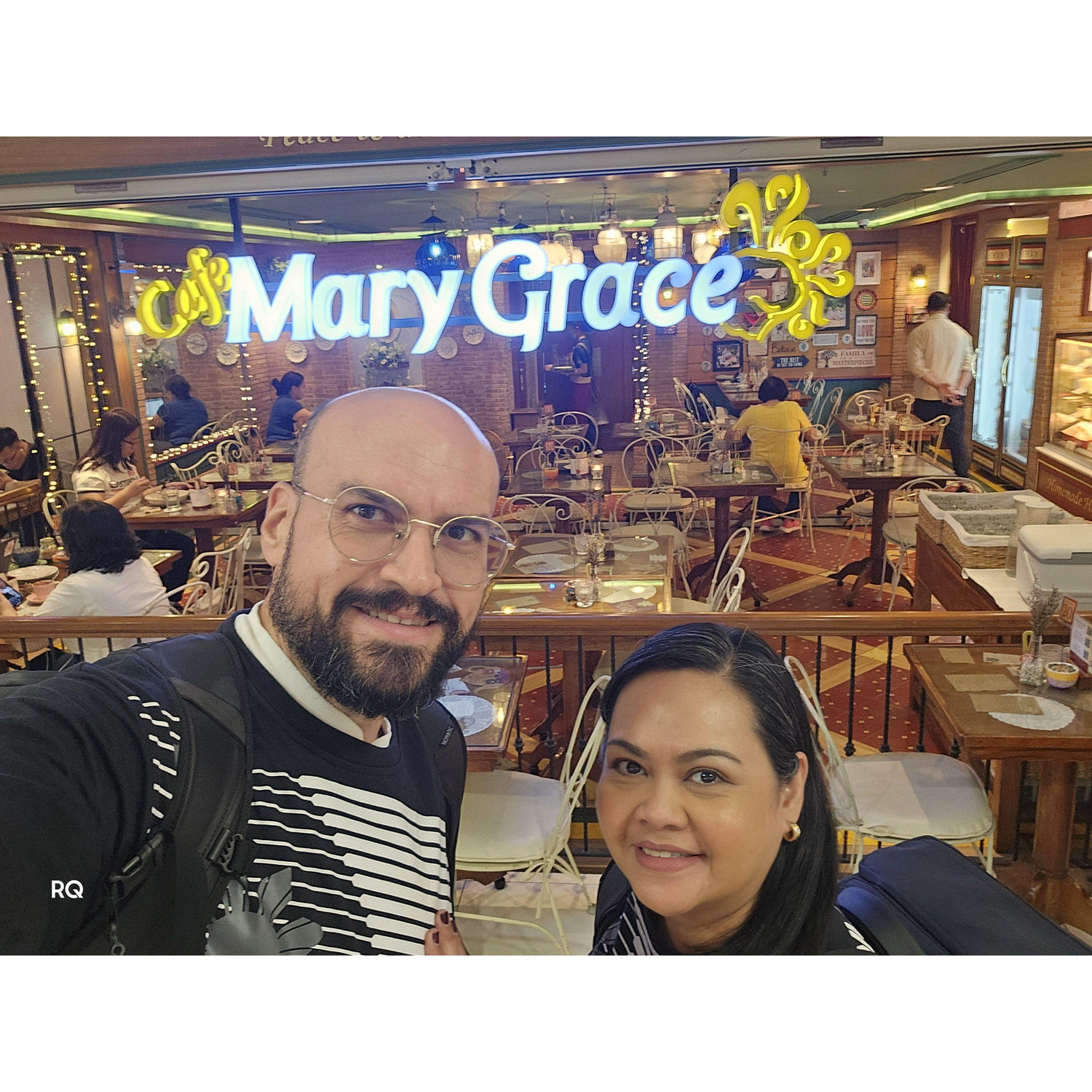 Our favorite place in the Philippines - their grilled ensaymada is to die for!