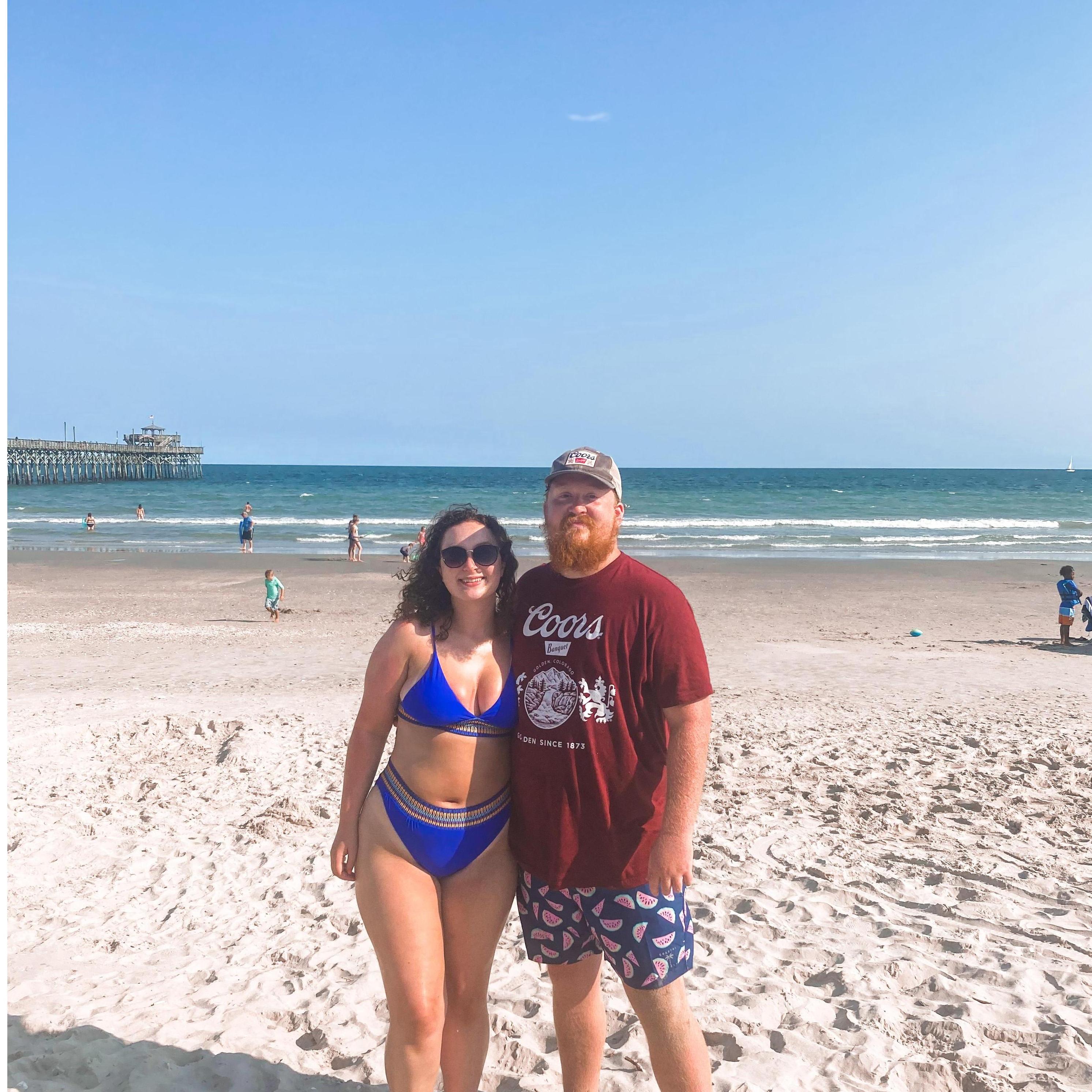 Beach trip during the Summer of 2021
