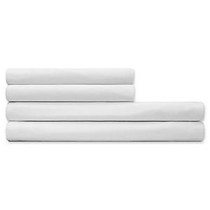 Calvin Klein Modern Cotton Harrison King Pillowcases in White (Set of 2)