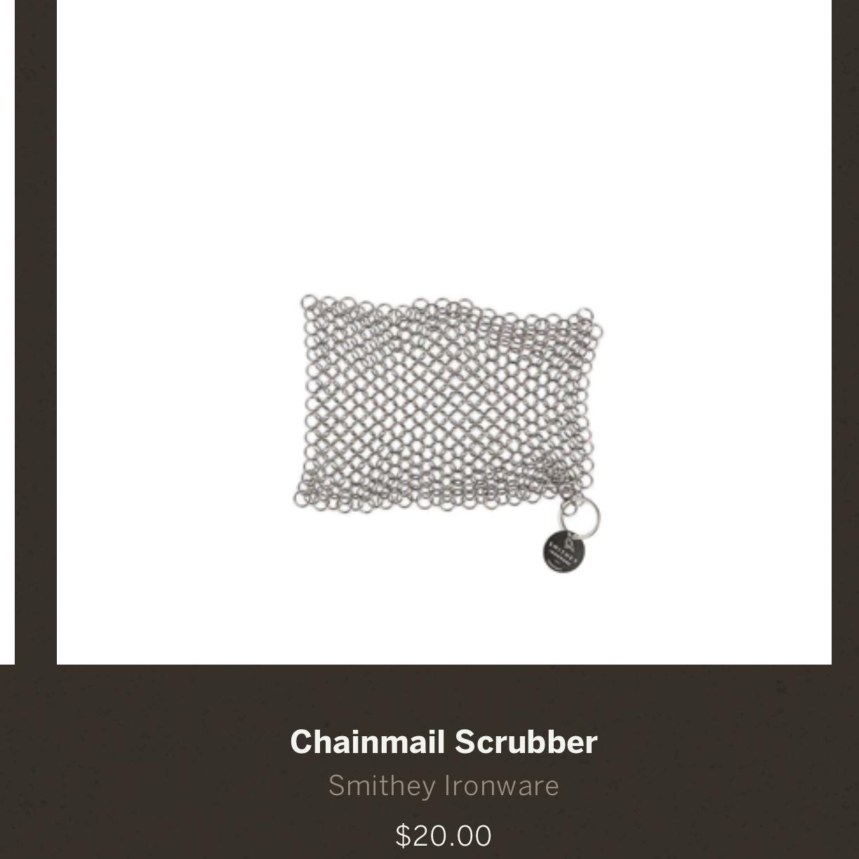 Chainmail Scrubber
