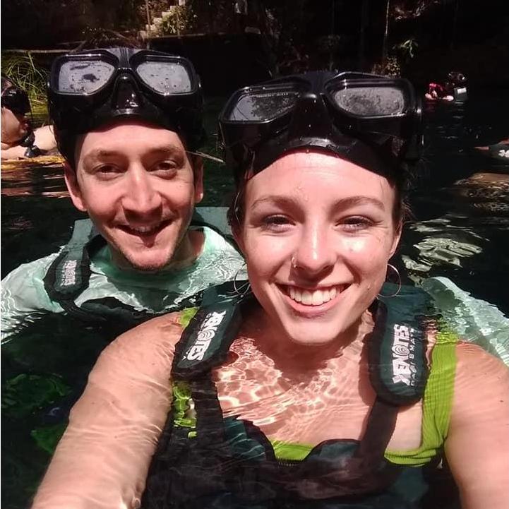 Exploring cenotes in Mexico