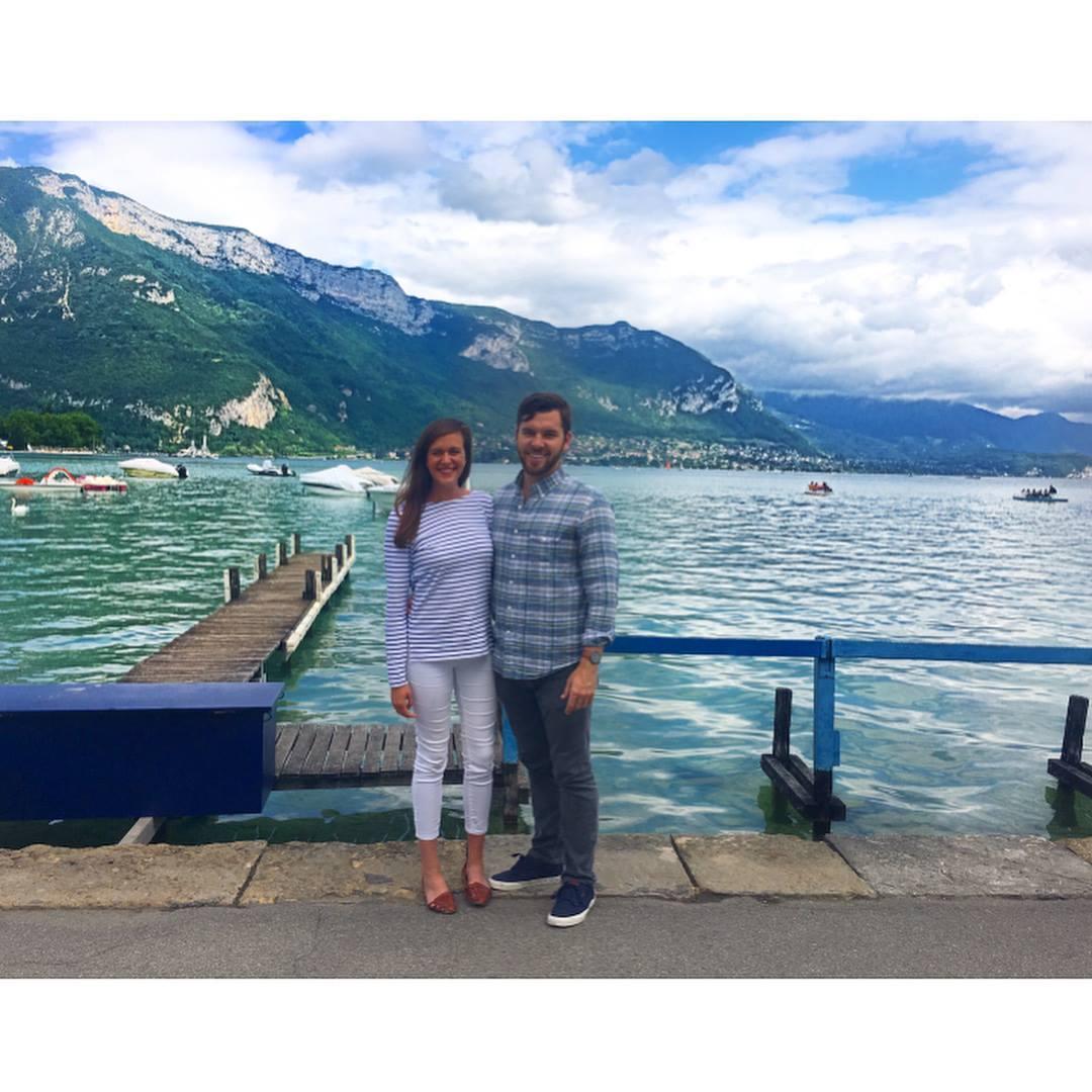 Loved visiting Tommy's aunt and uncle and cousin in Annecy, France!