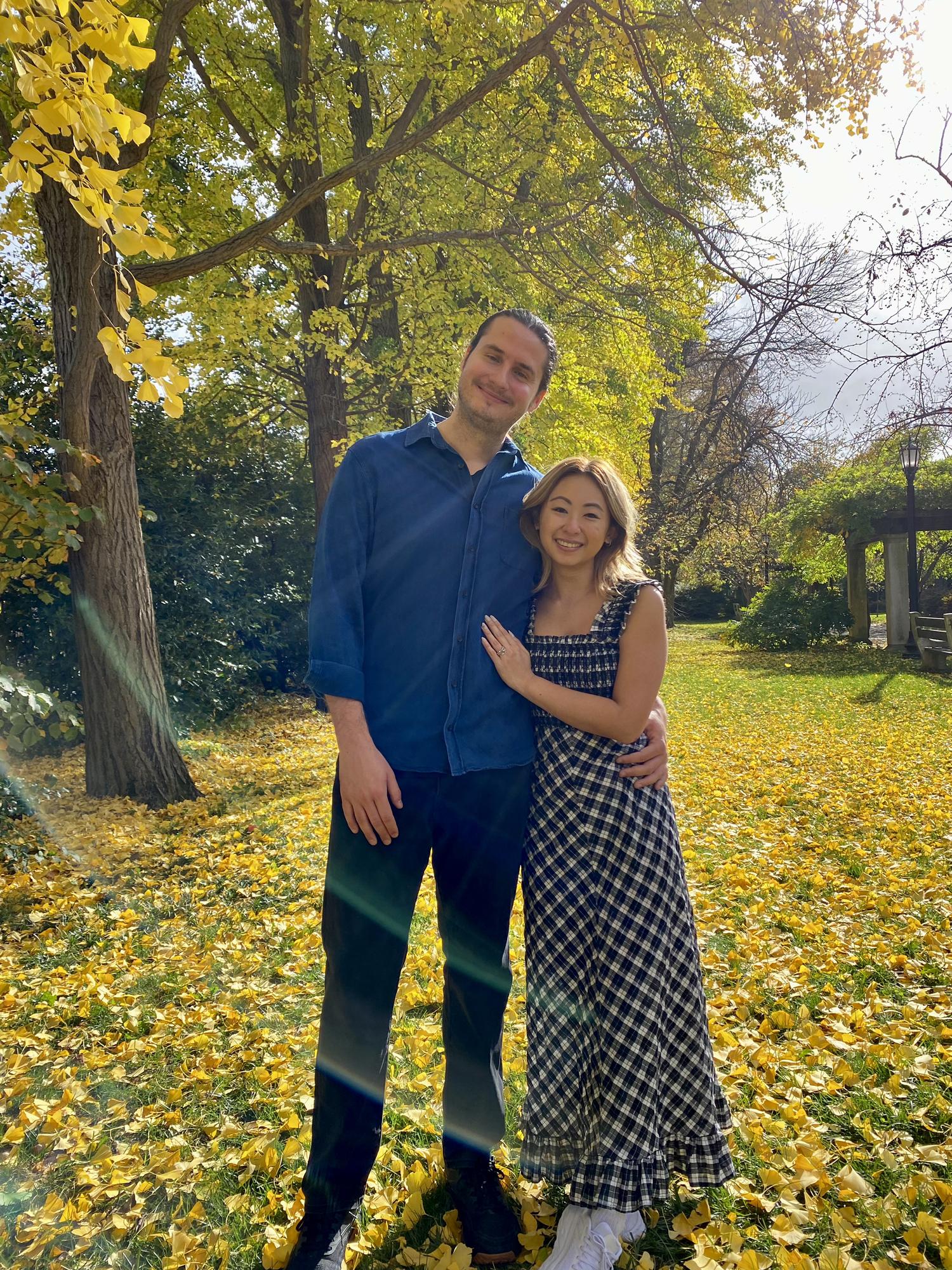 It was the perfect fall day to get engaged 🍂 | November 2022