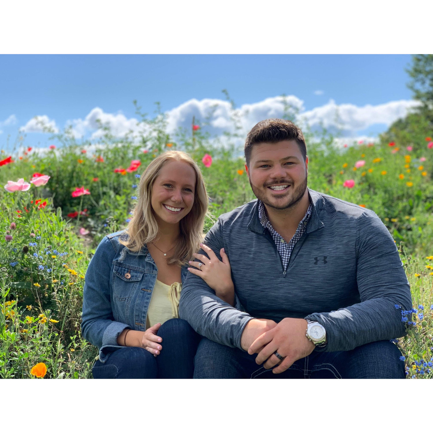 September 14, 2019
This picture was taken by another tourist who just happened to notice that we were engaged! They offered to take our first picture as an engaged couple.