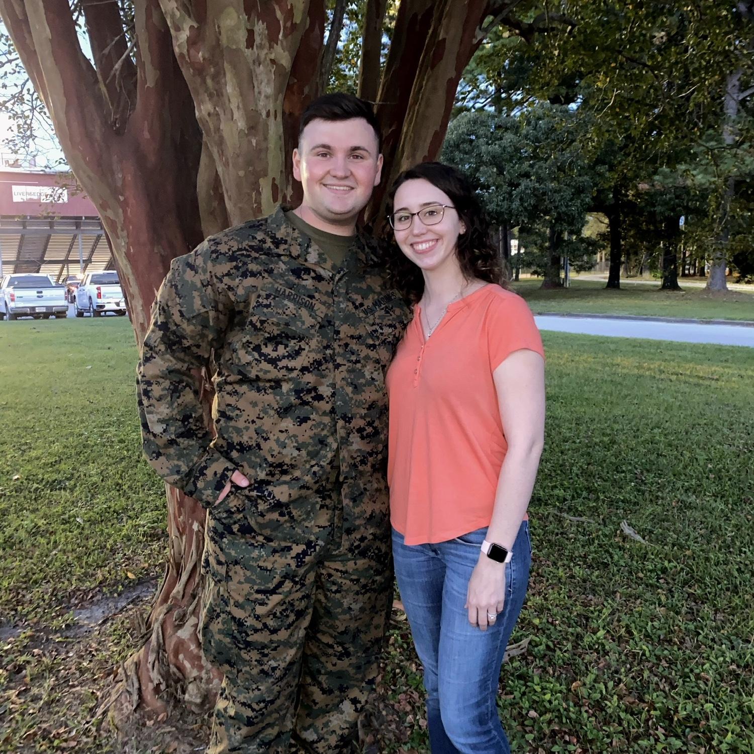 Preparing for Kolton to leave for another deployment