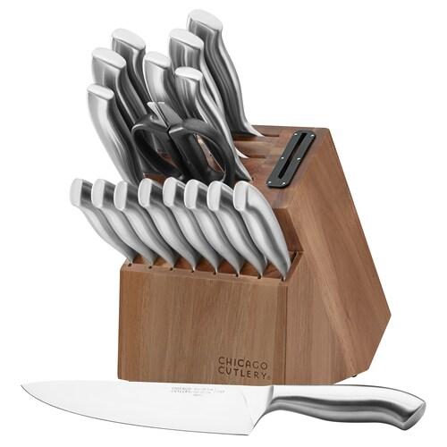 Chicago Cutlery Insignia Steel 18-pc. Guided Grip Block Set