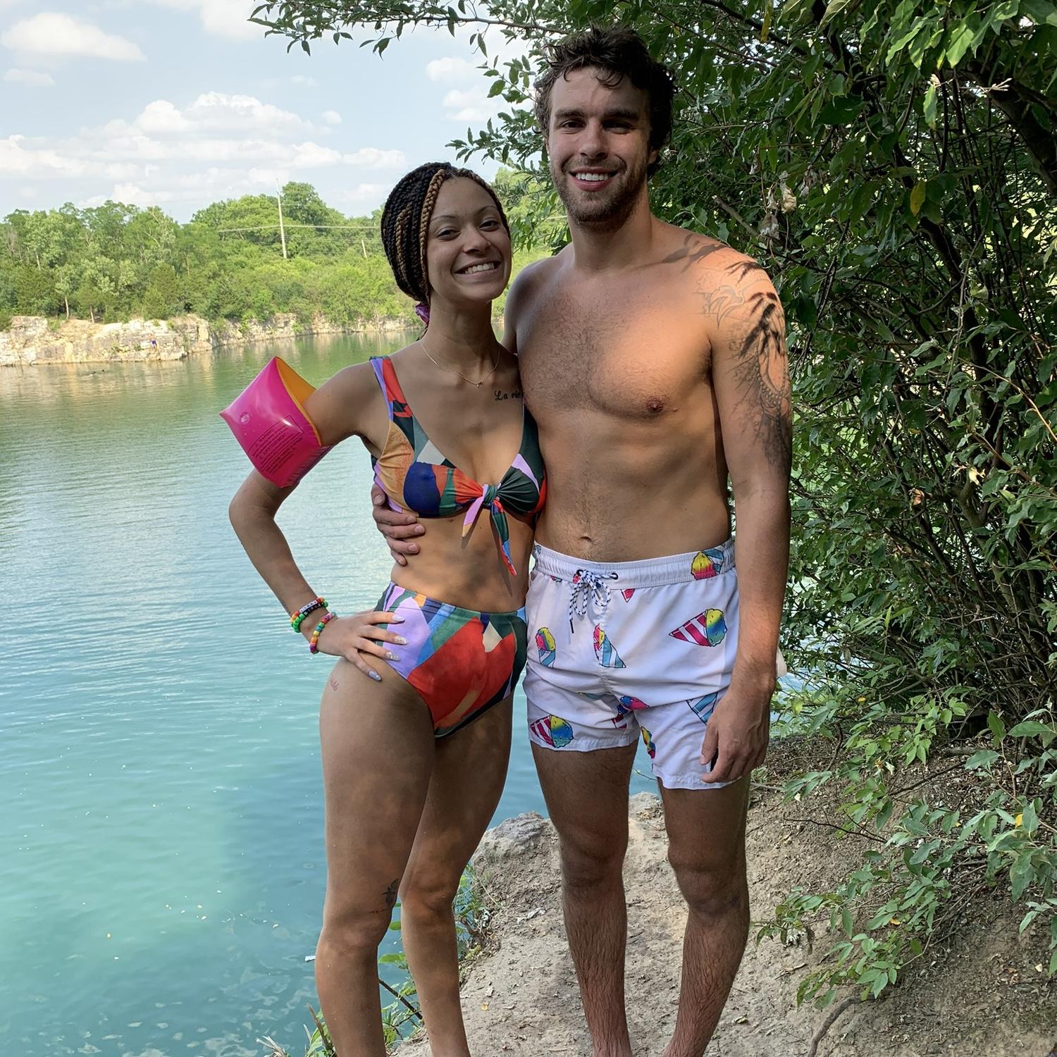 “Aye so you tryna be my girl?” Officially a couple! 7.1.2020