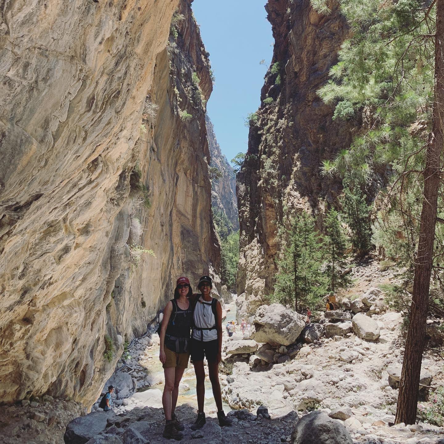 Hiking Samaria Gorge in Crete