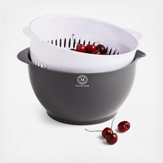 Martha Stewart Collection - 2-Piece Colander Bowl Set