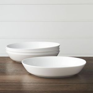 Set of 4 Hue Green Low Bowls