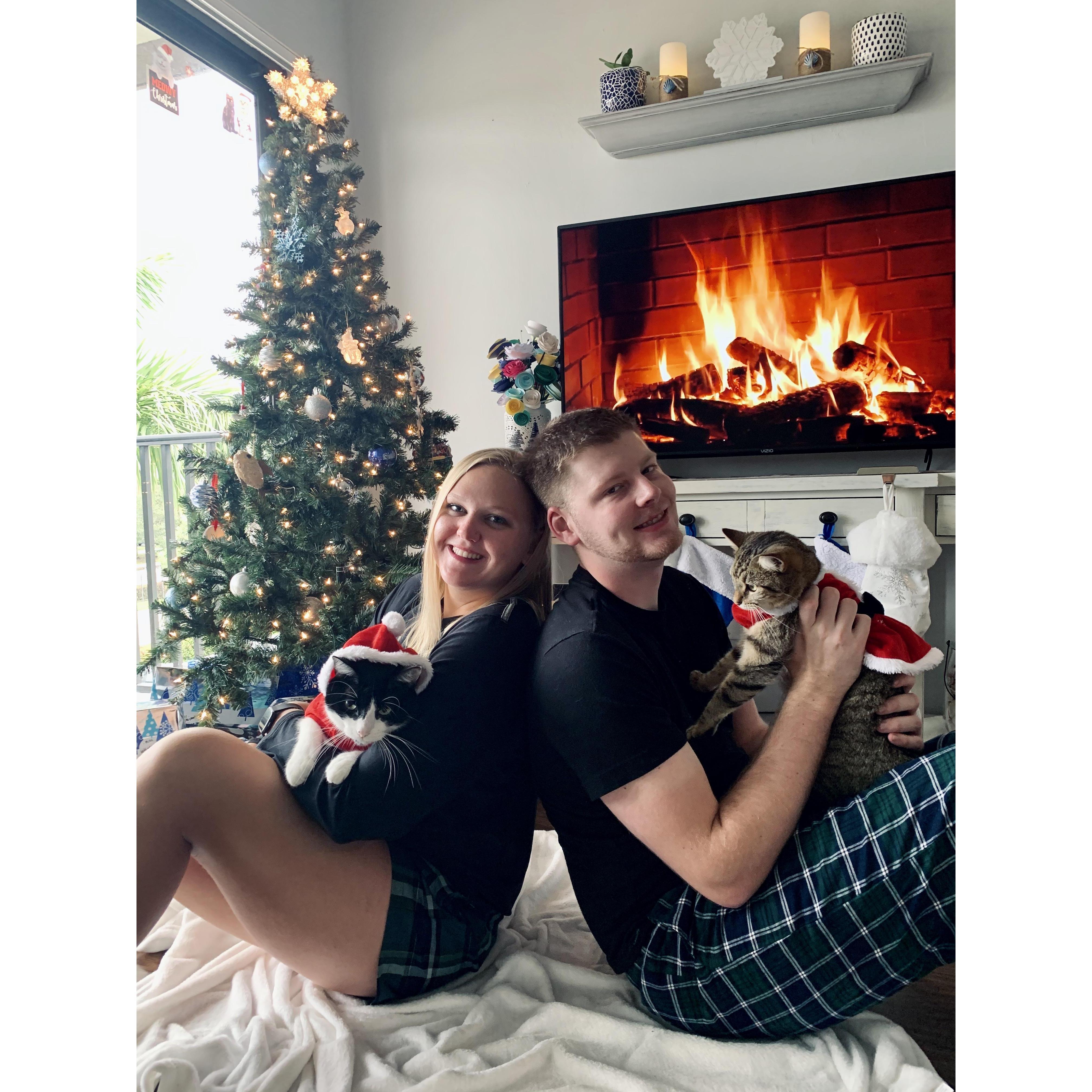 First family Christmas together - with Fin and Nya!