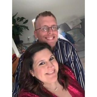 A very covid Valentine's 2021. We stayed in and got dressed up.