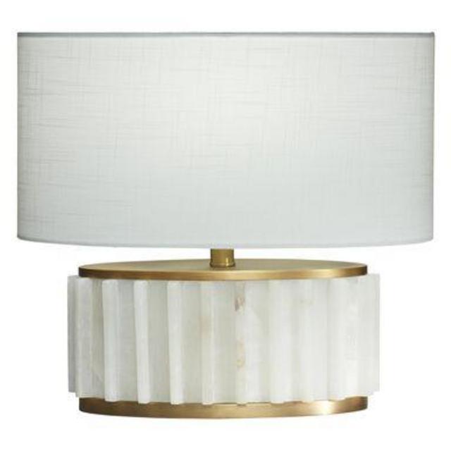Farida Alabaster Desk Lamp