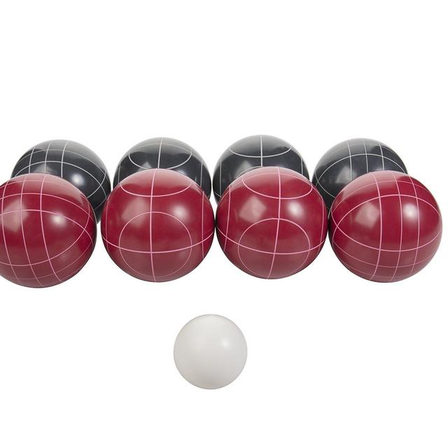 Triumph Competition 100mm Resin Bocce Ball Outdoor Game Set with Carrying Bag for Easy Storage