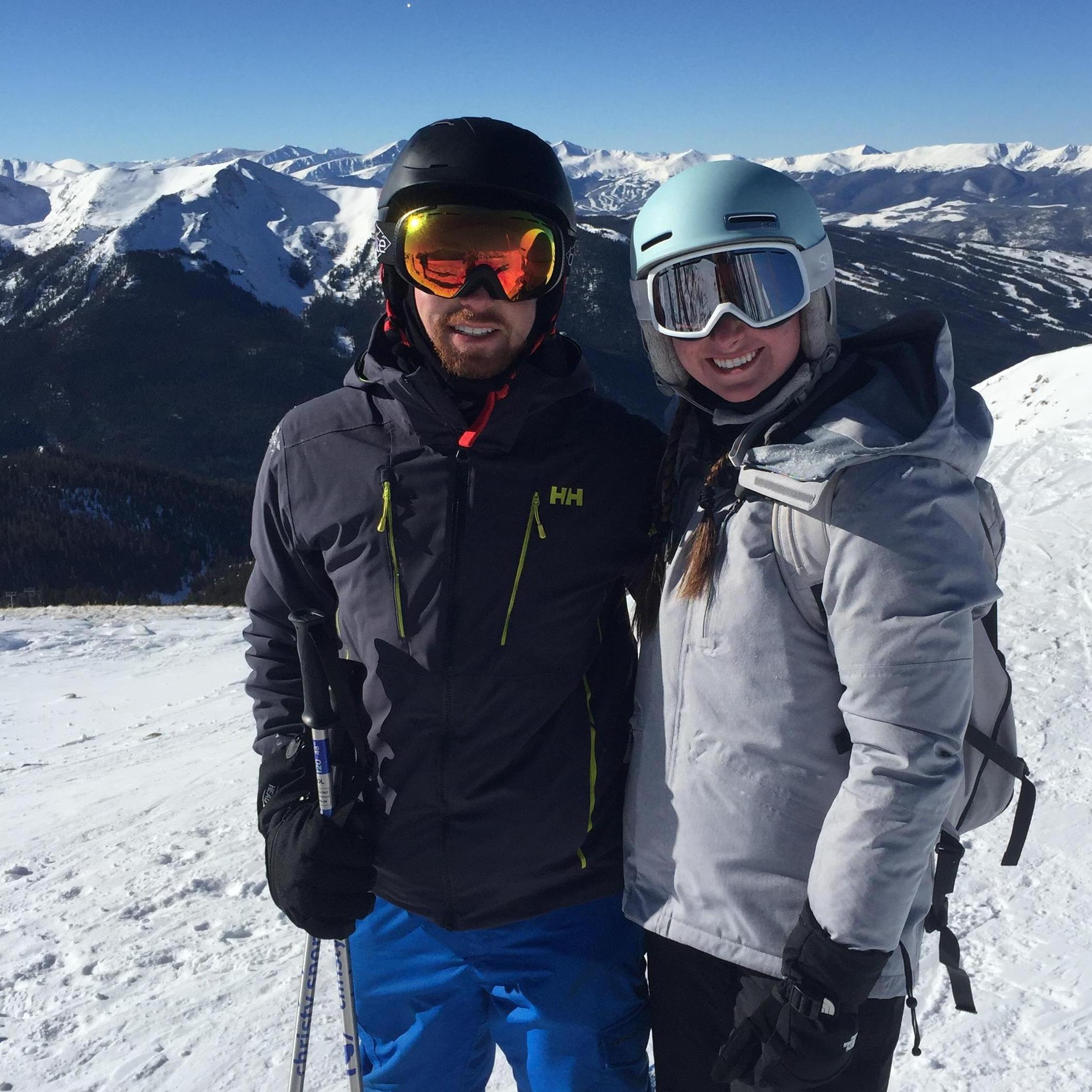 1.31.21
The beautiful view after a short hike up the mountain at A Basin in Colorado!