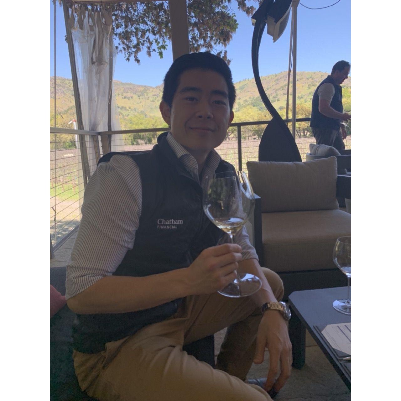 Jaxon and Amy celebrated her birthday and being done with the MCAT in Napa.