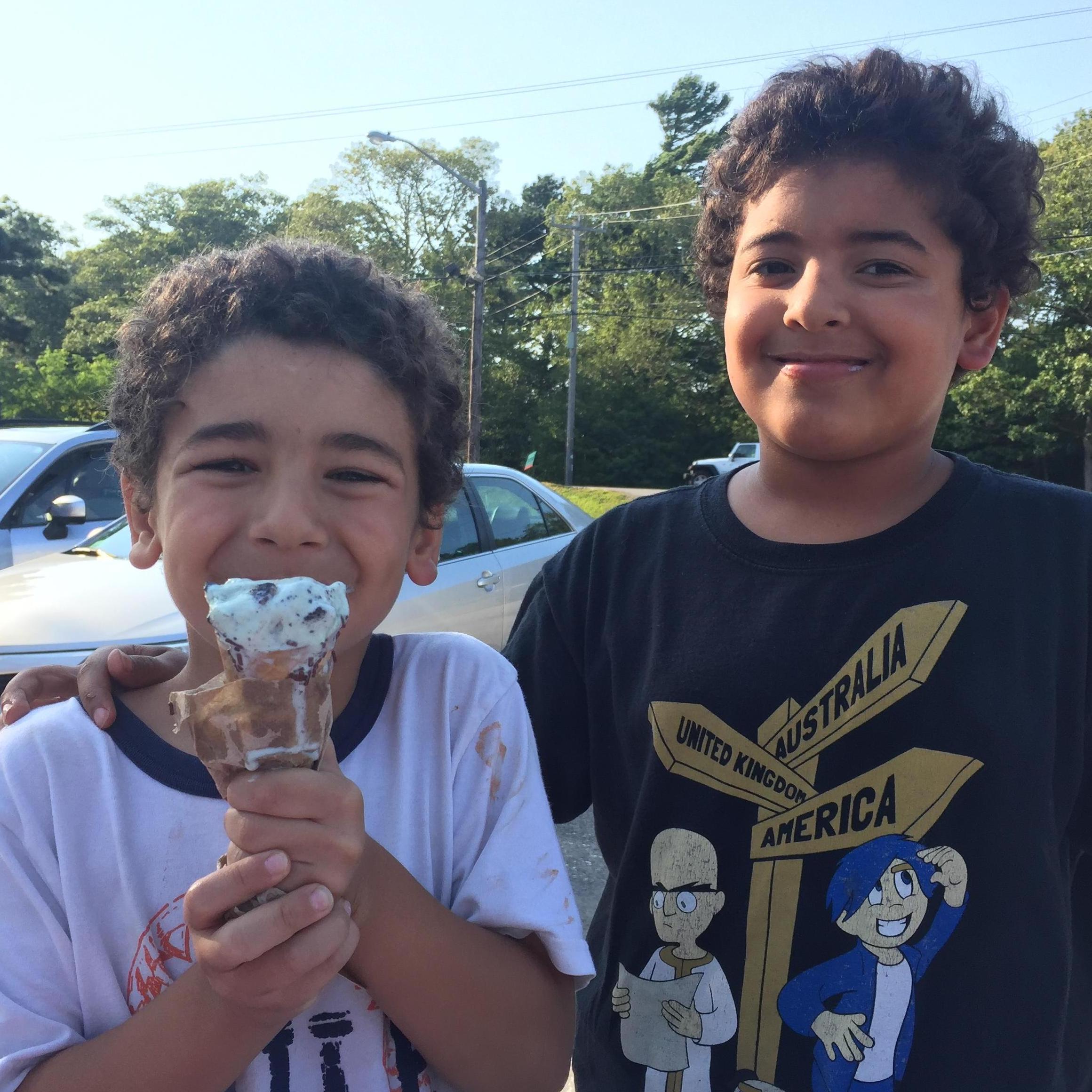 Many trips to get ice cream!