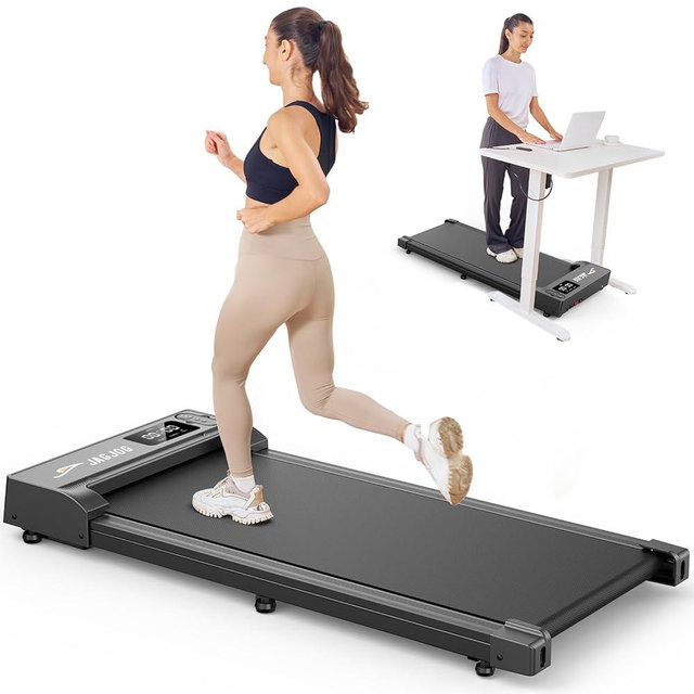 Under Desk Walking Pad Treadmill, Walking pad for Home Fitness, 265 Lbs Capacity 2 in 1 Walking pad for Walking Jogging, Lightweight Treadmill with Remote Control