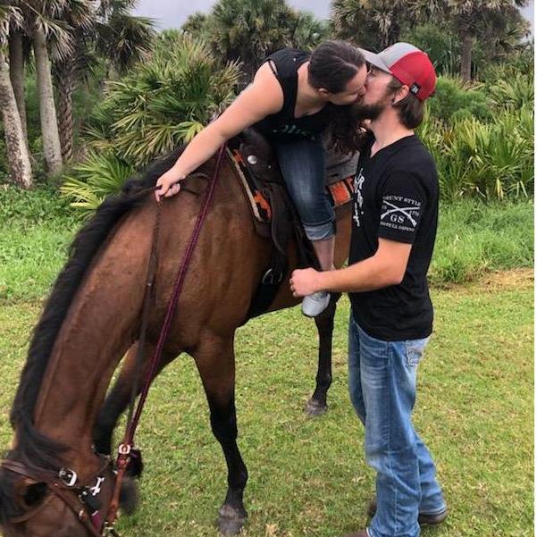Horse back riding on Palm Coast Aug. 22nd, 2020