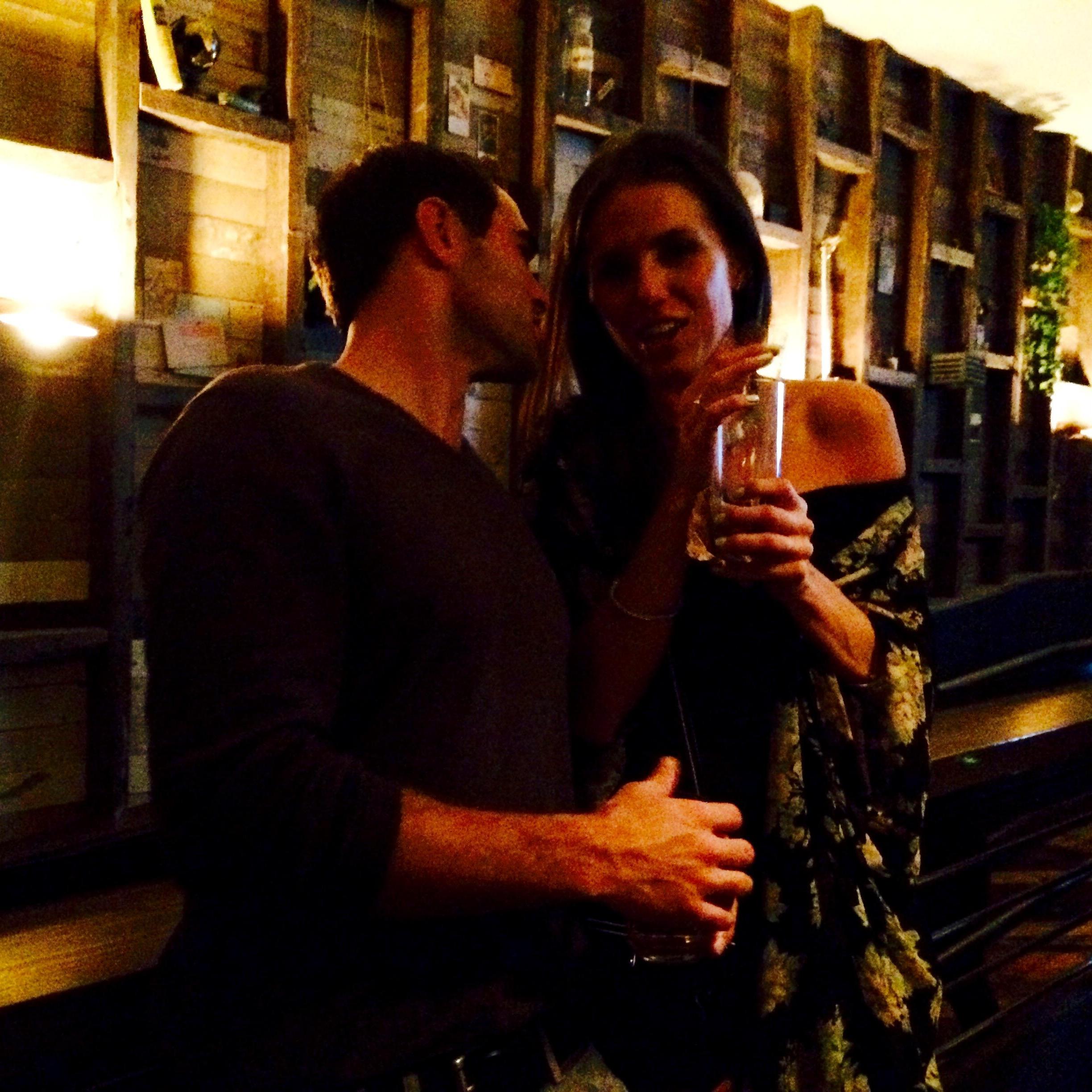Photo cred goes to Brooke Oliver who captured the moment Spencer approached Hannah at Harper & Rye after months of not returning his texts.