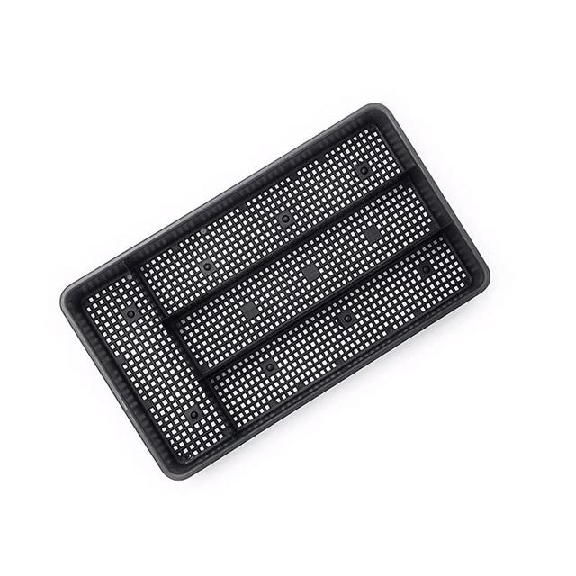 Dial Industries, Inc. Small Mesh Cutlery Organizer Tray, Black