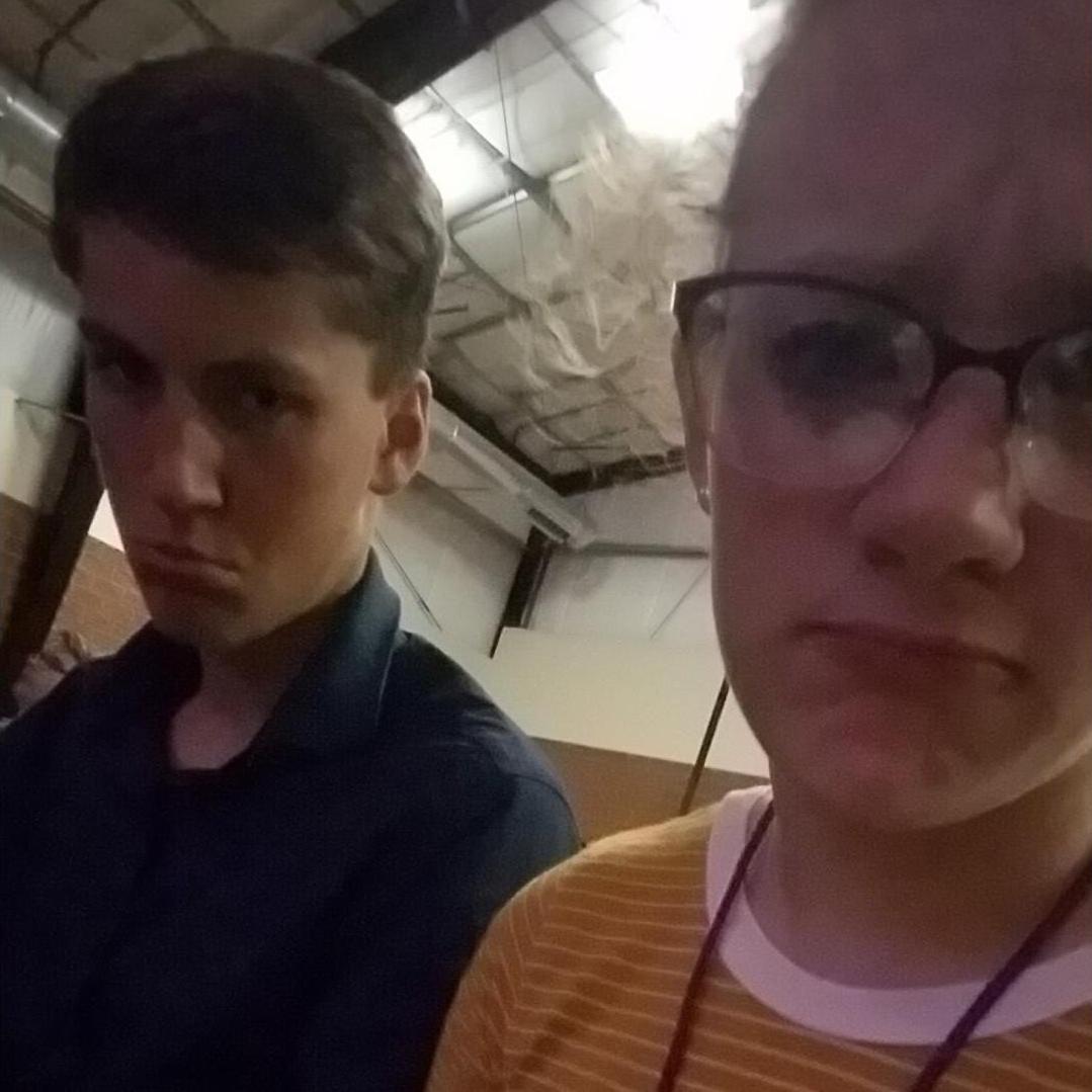 Last day at Project Timothy... we had our best sad faces on.