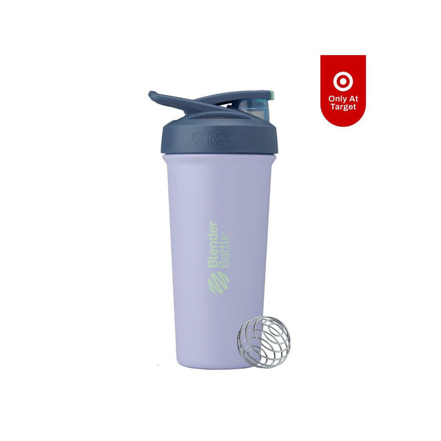 BlenderBottle 25oz Stainless Steel Strada Water Bottle - Blue
