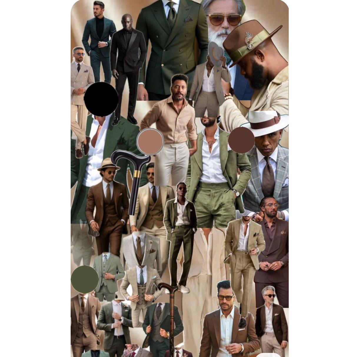 Outfit ideas for those who'd prefer to wear a suit!