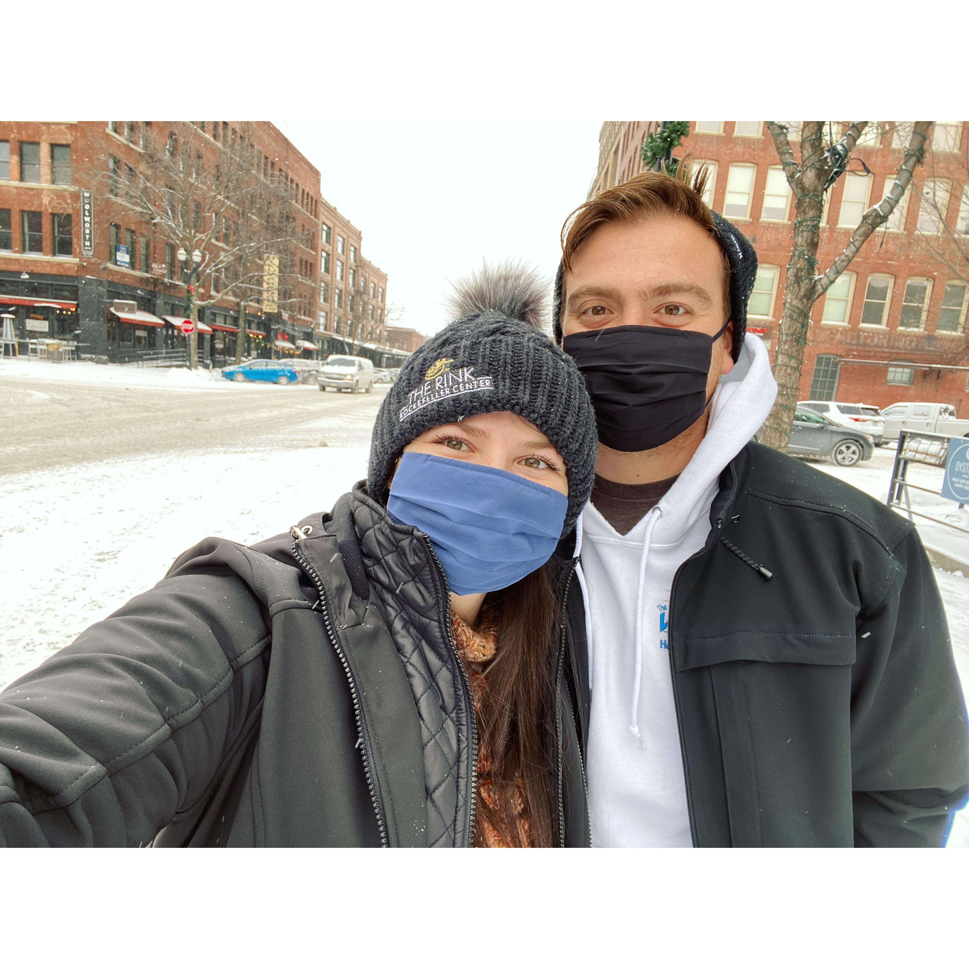 Winters in Omaha, NE