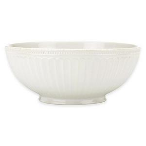 Lenox® French Perle Groove Serving Bowl in White