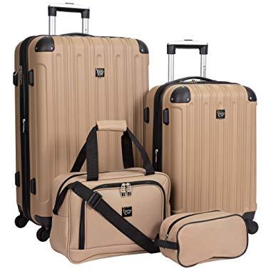 Travelers Club 4 Piece Midtown Luggage Set