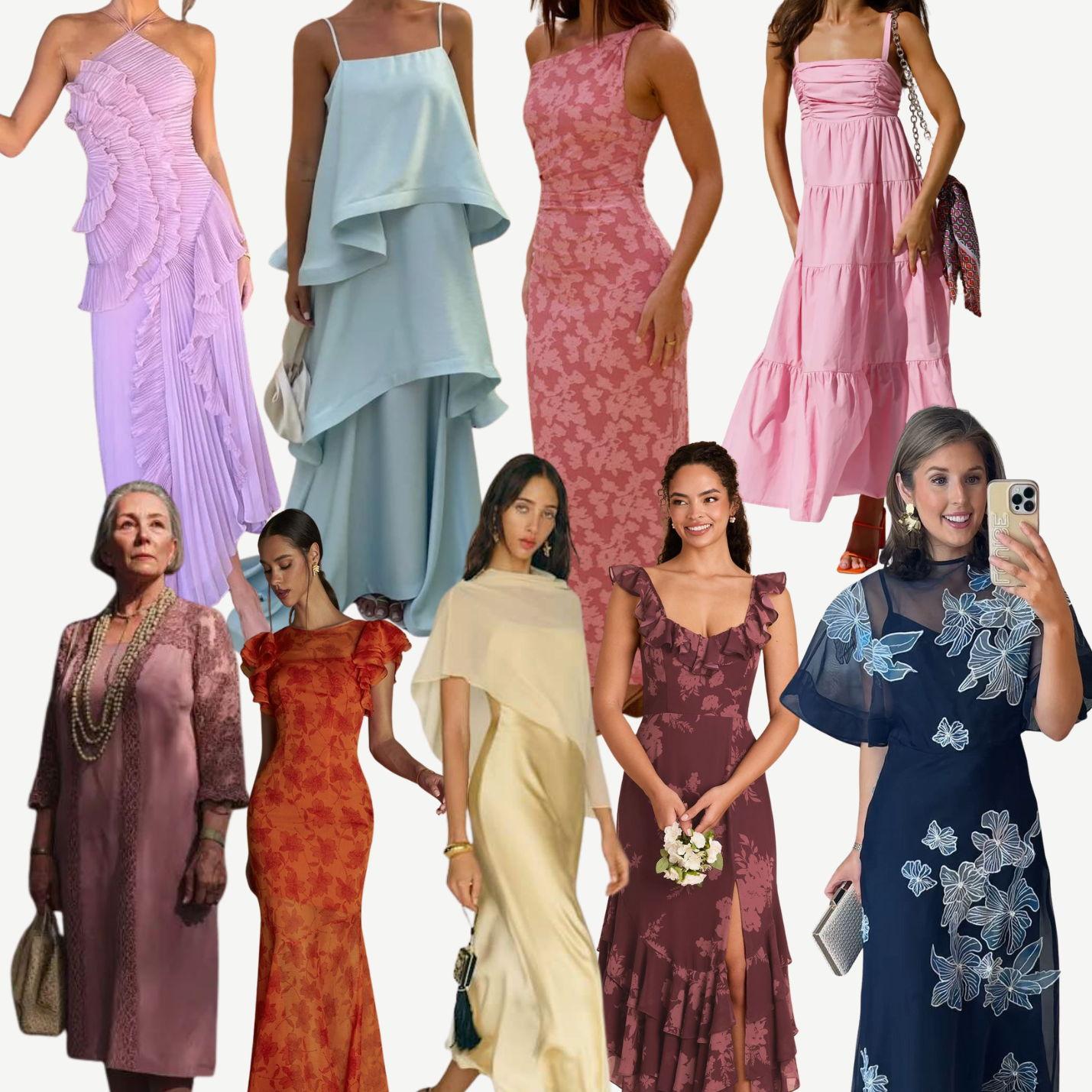 Ladies, DO wear: Spring/summer colors, floor, midi, or ankle length. Avoid overly short or revealing dresses. Sandals, flats, or heels.