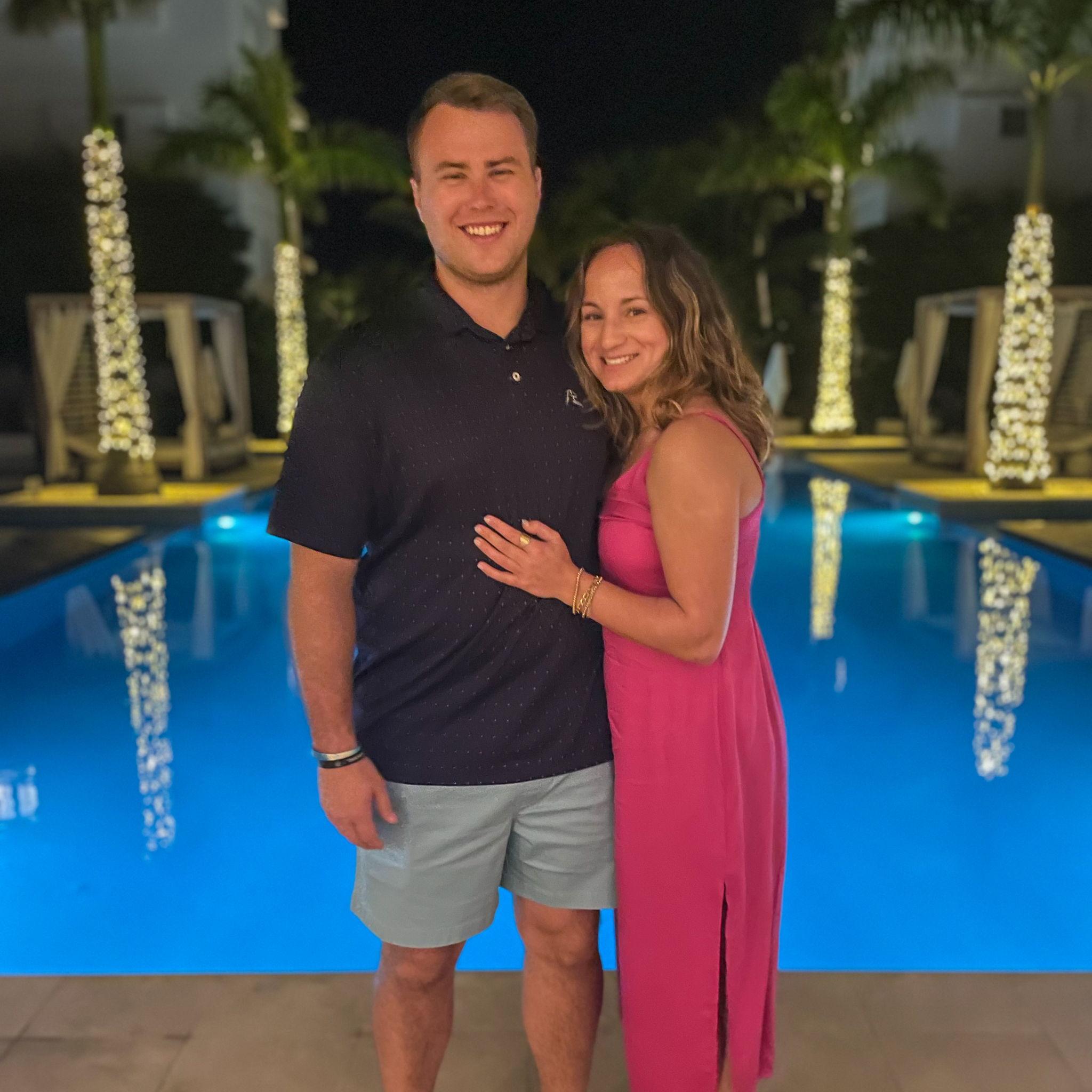 Dec 2022. Shannon and Liam's first Christmas together on a family vacation.