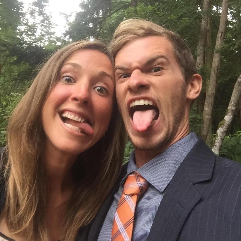 Fun times at our friends' wedding in Washington state