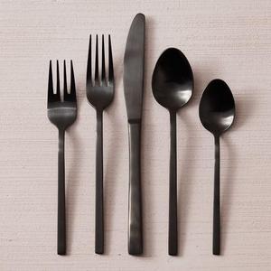 Matte Black Flatware Set