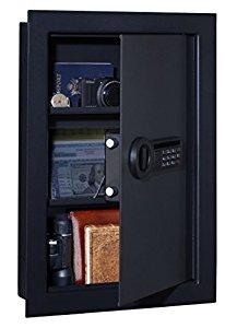 Stack-On Wall Safe with Electronic Lock