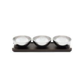 Georg Jensen Bernadotte Triple Bowl Set