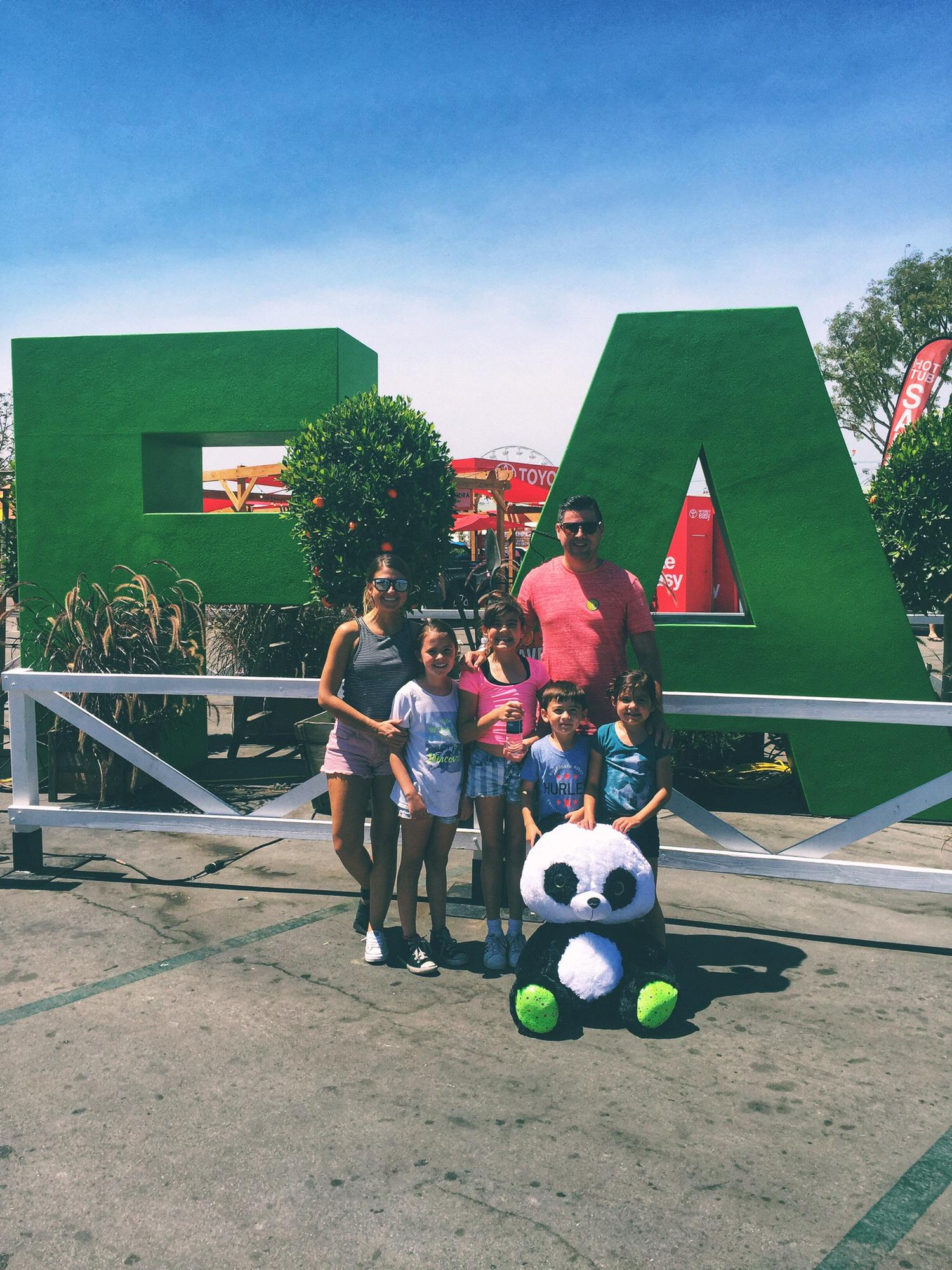 Family day at the OC Fair