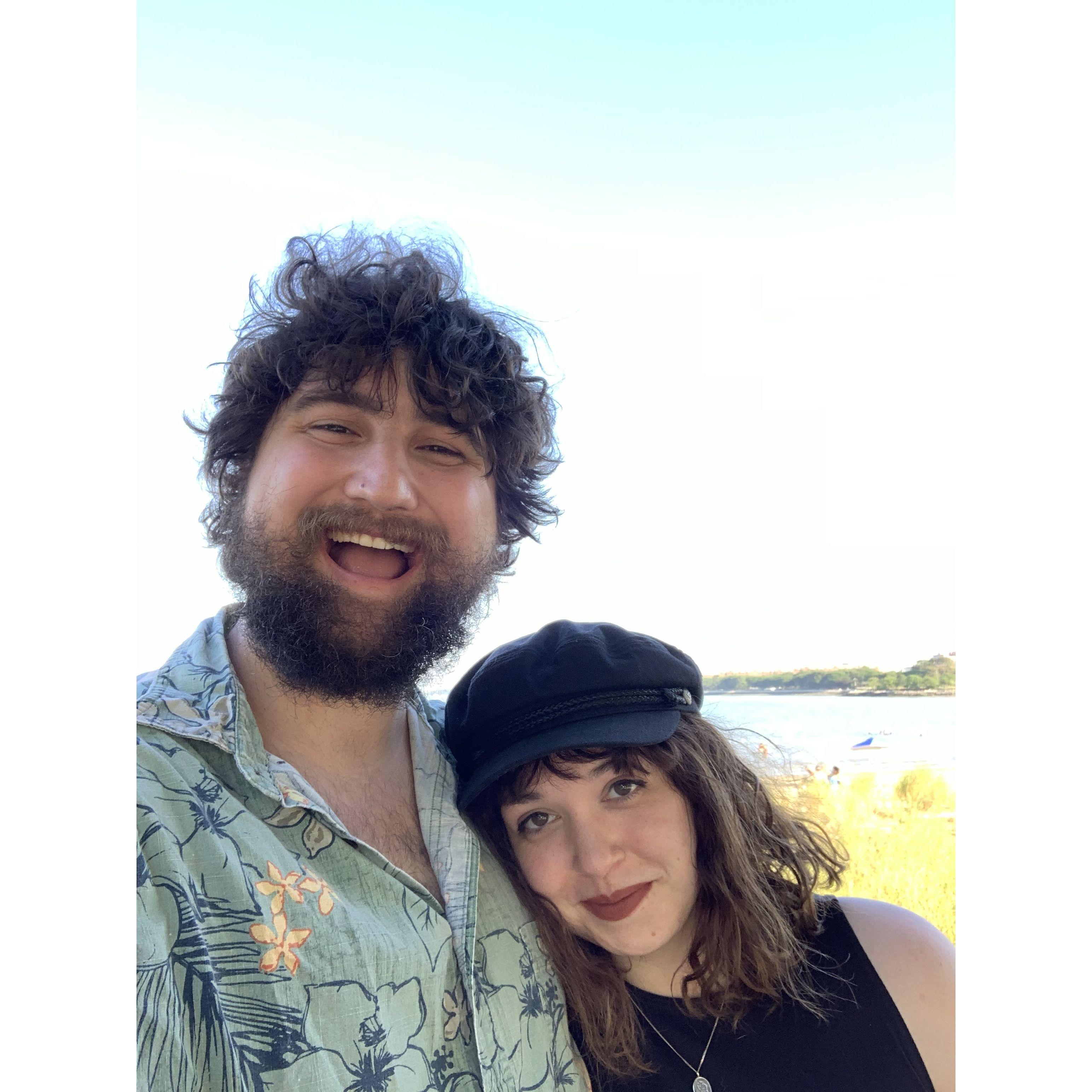 One of Bera's first visits to Boston