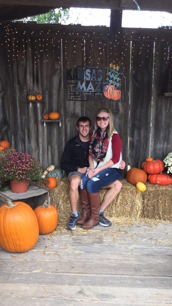 1st pumpkin patch together!