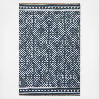 Batik Lahu Flatweave Area Rug
