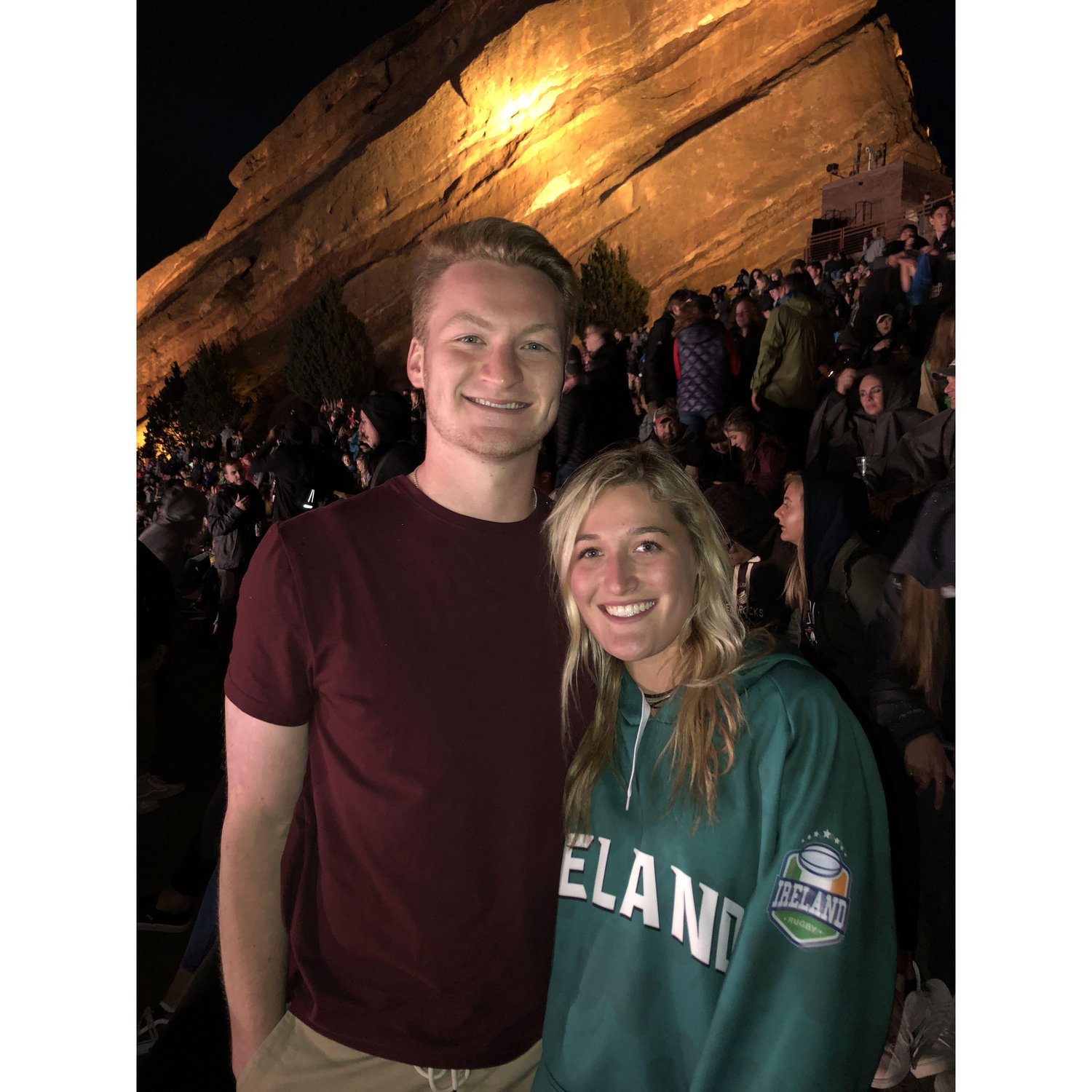Red Rocks Concert, Spring 2018