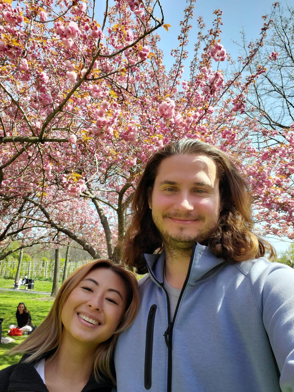 Cherry blossoms & luscious locks at the Brooklyn Botanic Garden | April 2022